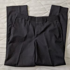 Men's black dress pants
